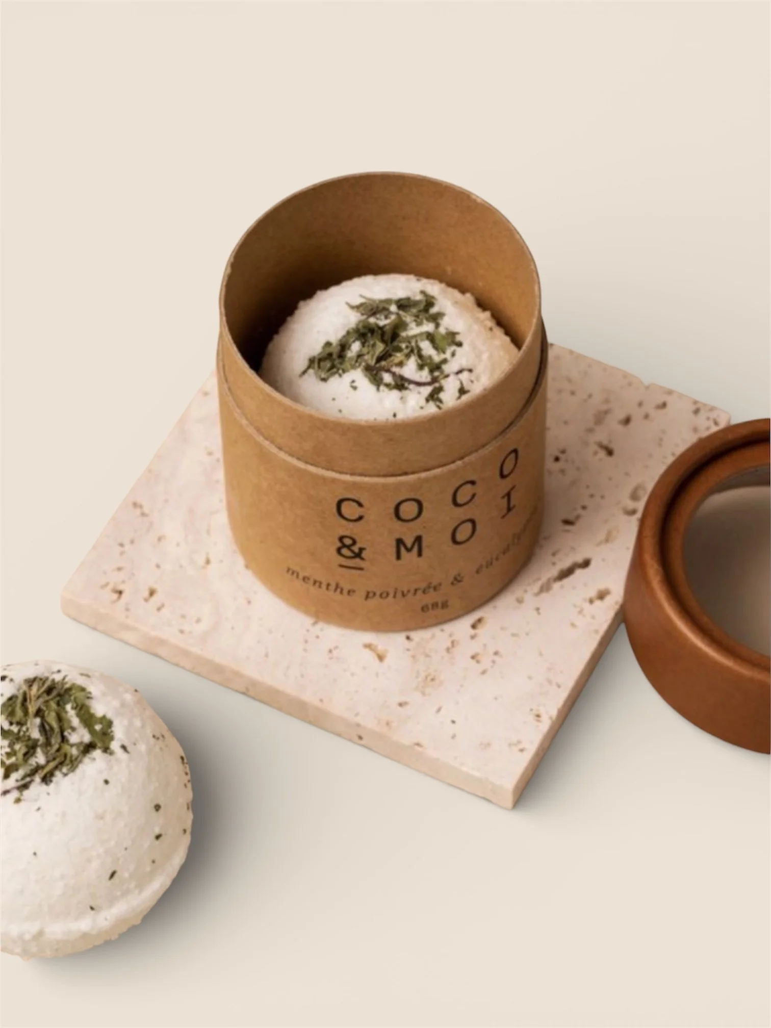Bombe de Bain | Menthe Poivrée & Eucalyptus - COCO&MOI