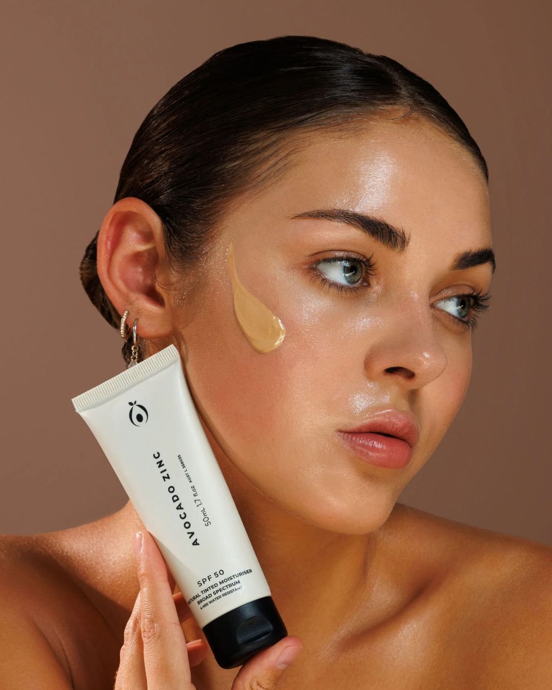 Crème Solaire Teintée SPF 50 - AVOCADO ZINC