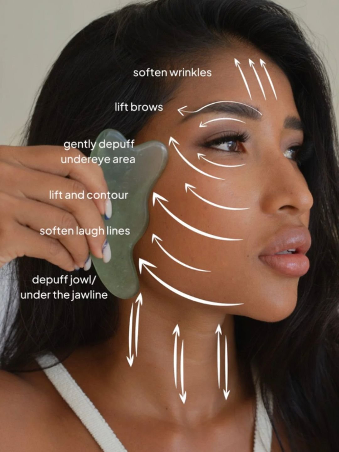 Outil de Massage Visage | Gua Sha - NUSA HOLISTICK