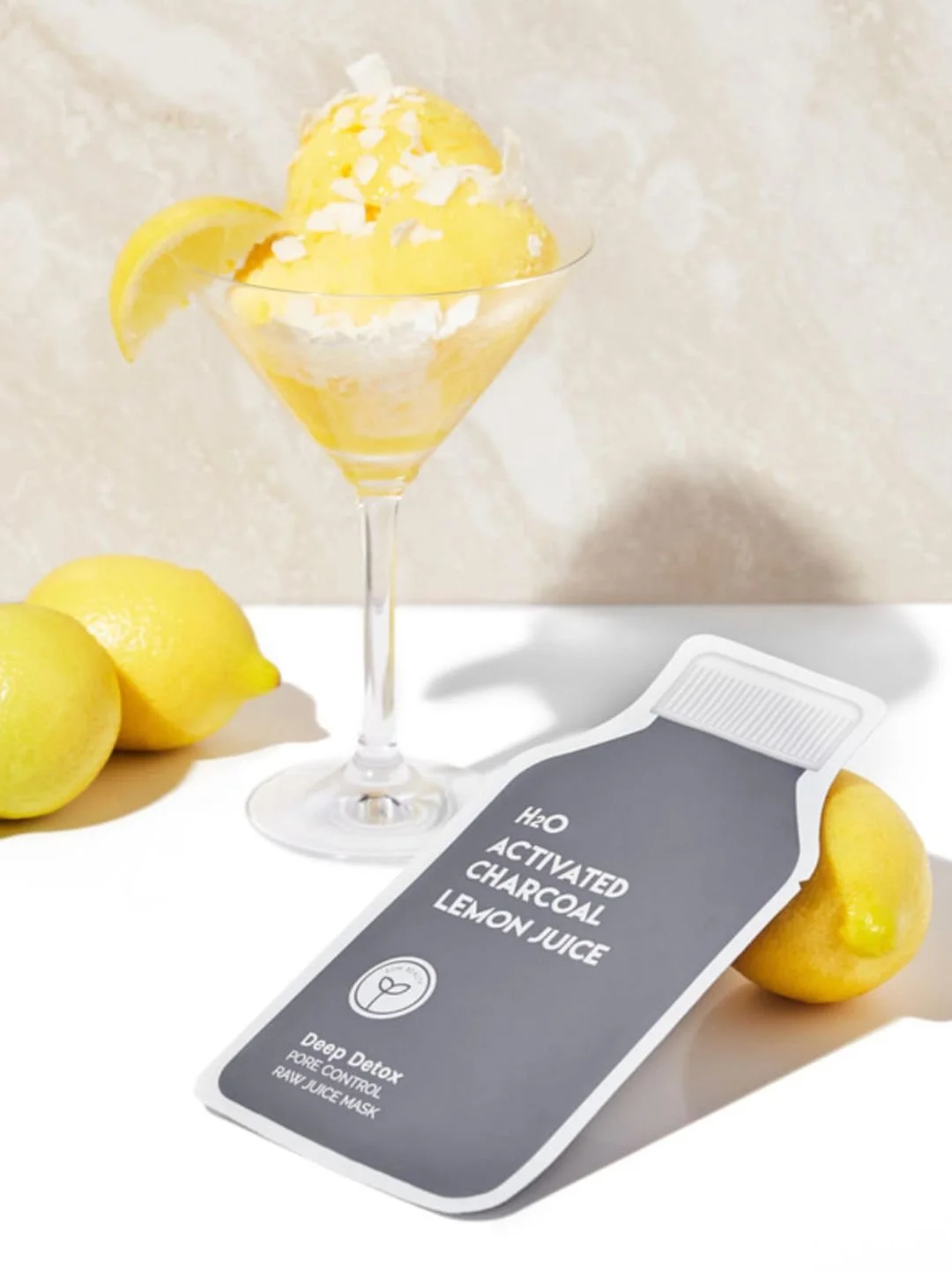 Masque Jus Cru Citron + Charbon | Contrôles Pores - ESW BEAUTY