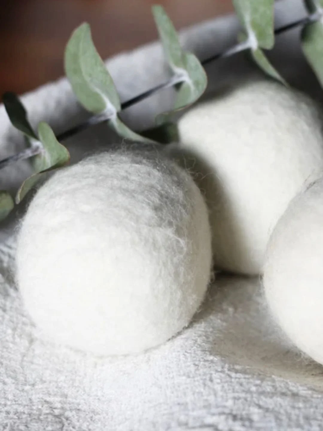 Balles de Séchage 100% Laine (ensemble de 3) - DOT&LIL