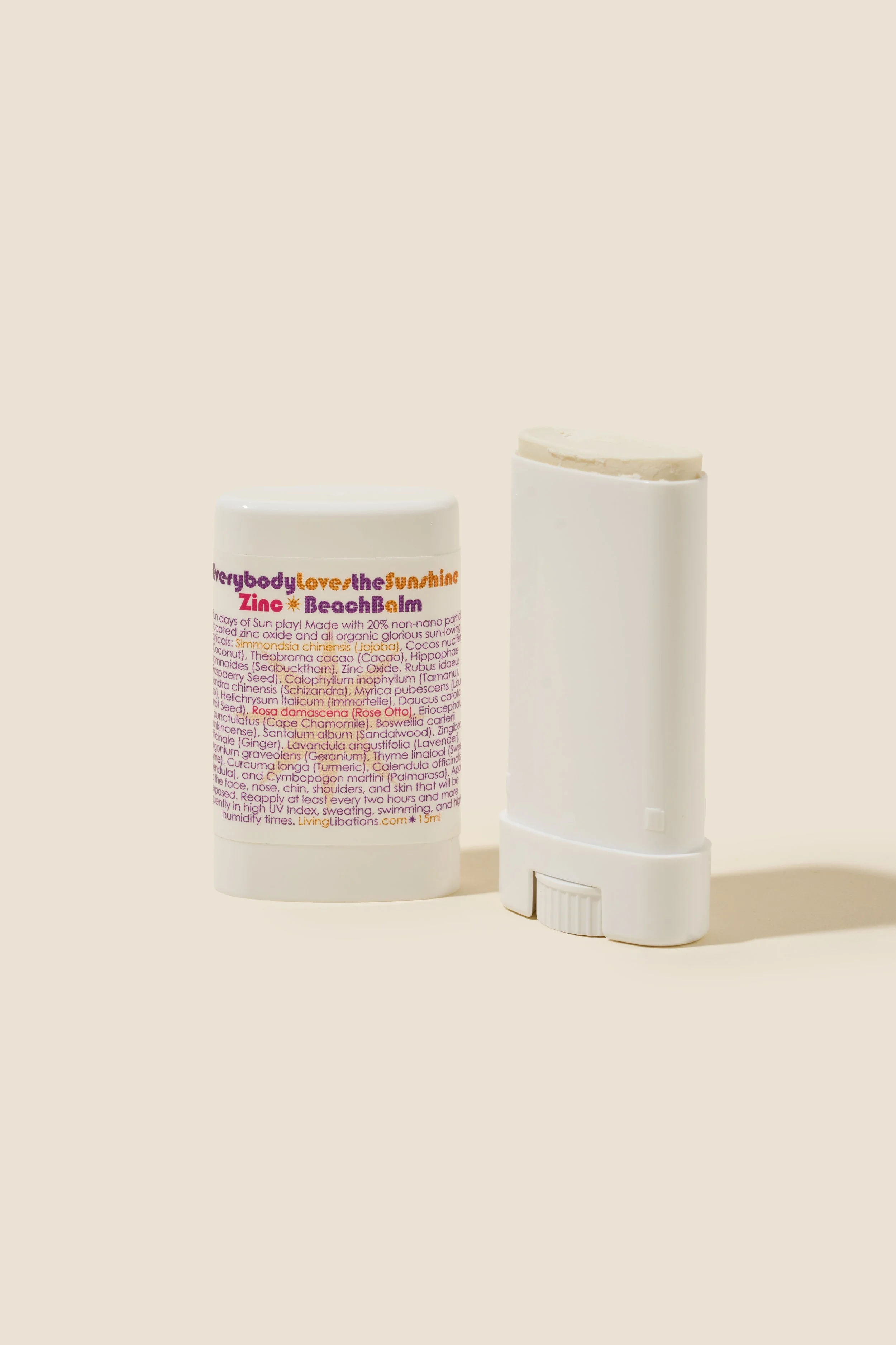 Baume Solaire Naturelle | Everybody Loves the Sunshine Zinc Lotion – Living Libations