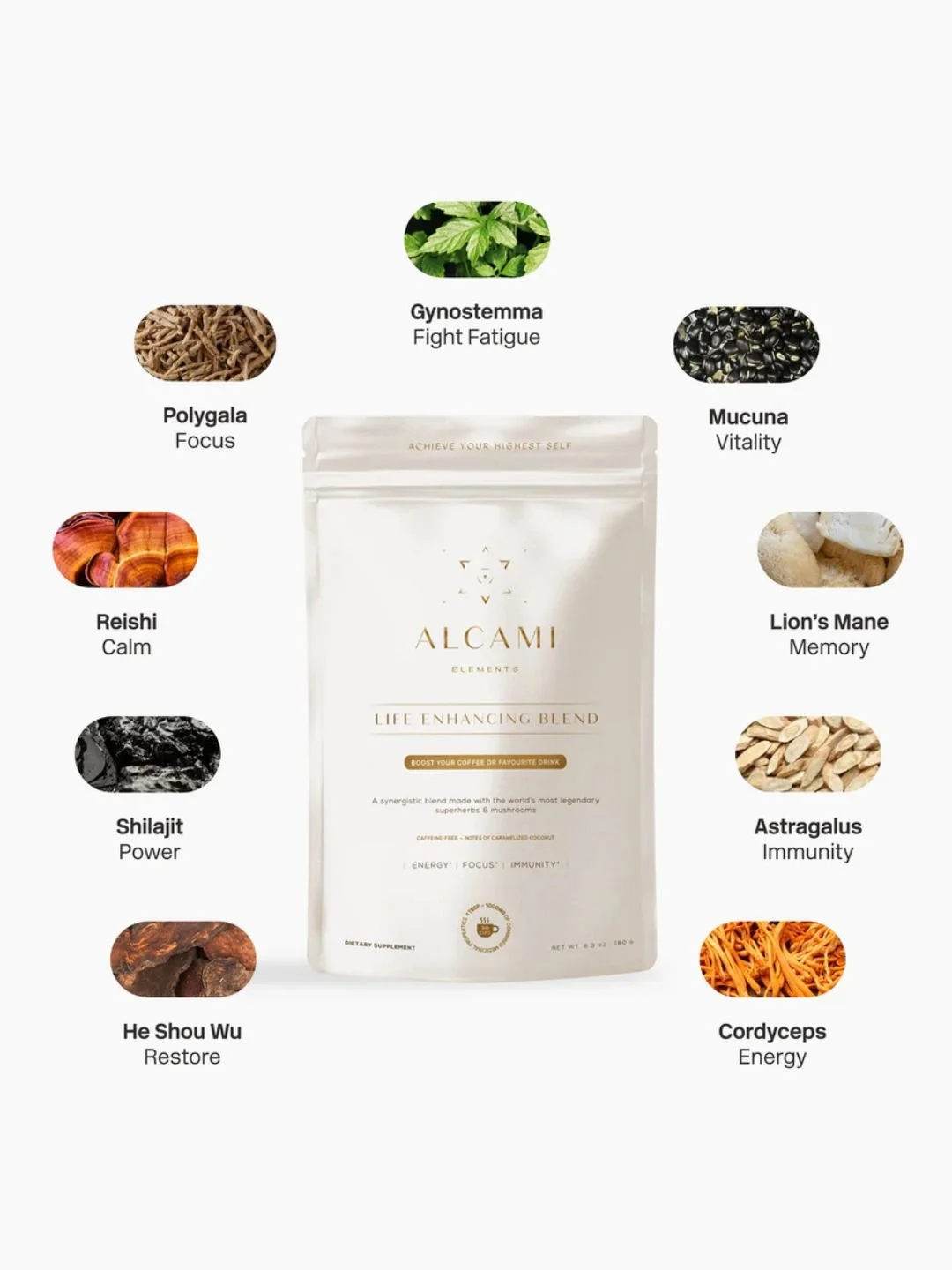 Boost Focus & Clarté Mentale - ALCAMI ELEMENTS