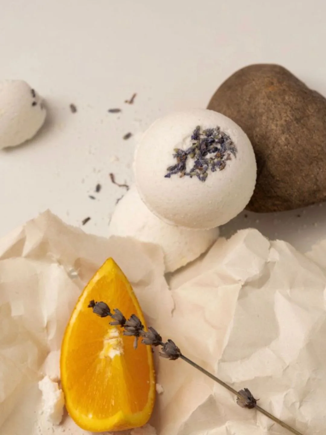 Bombe de Bain | Lavande & Orange Douce - COCO&MOI