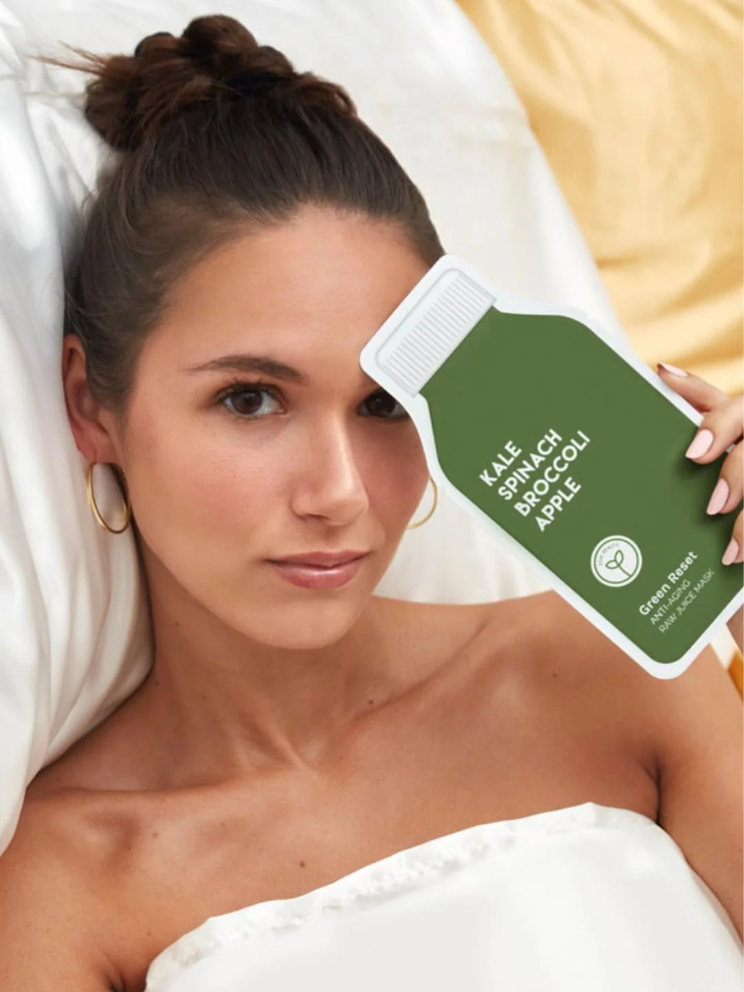 Masque Jus Cru Kale + Épinard | Anti-Âge - ESW BEAUTY