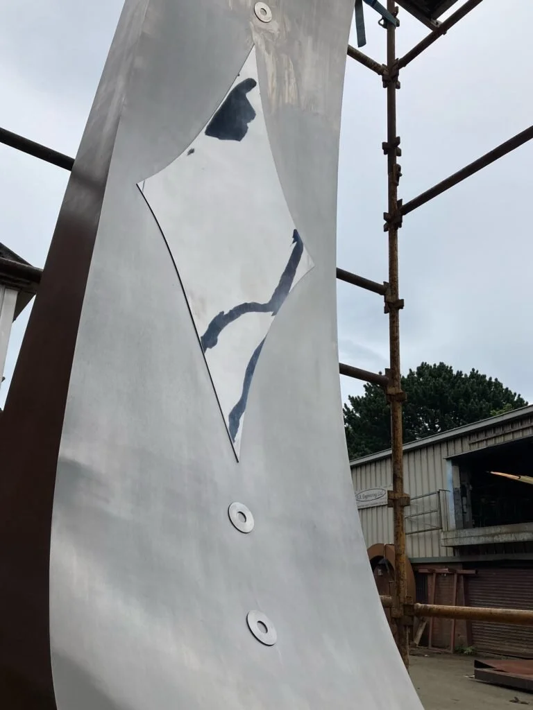 High polish celtic symbol