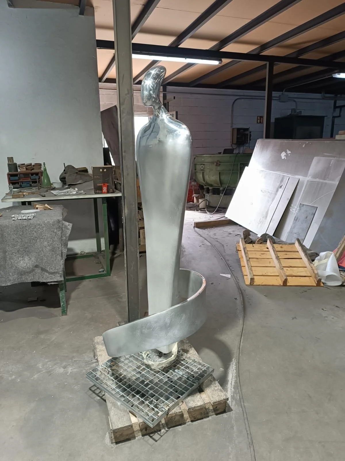 Ambrose | Fabricated Metal Sculpture Ireland | Irish Sculpture | Sandra Bell