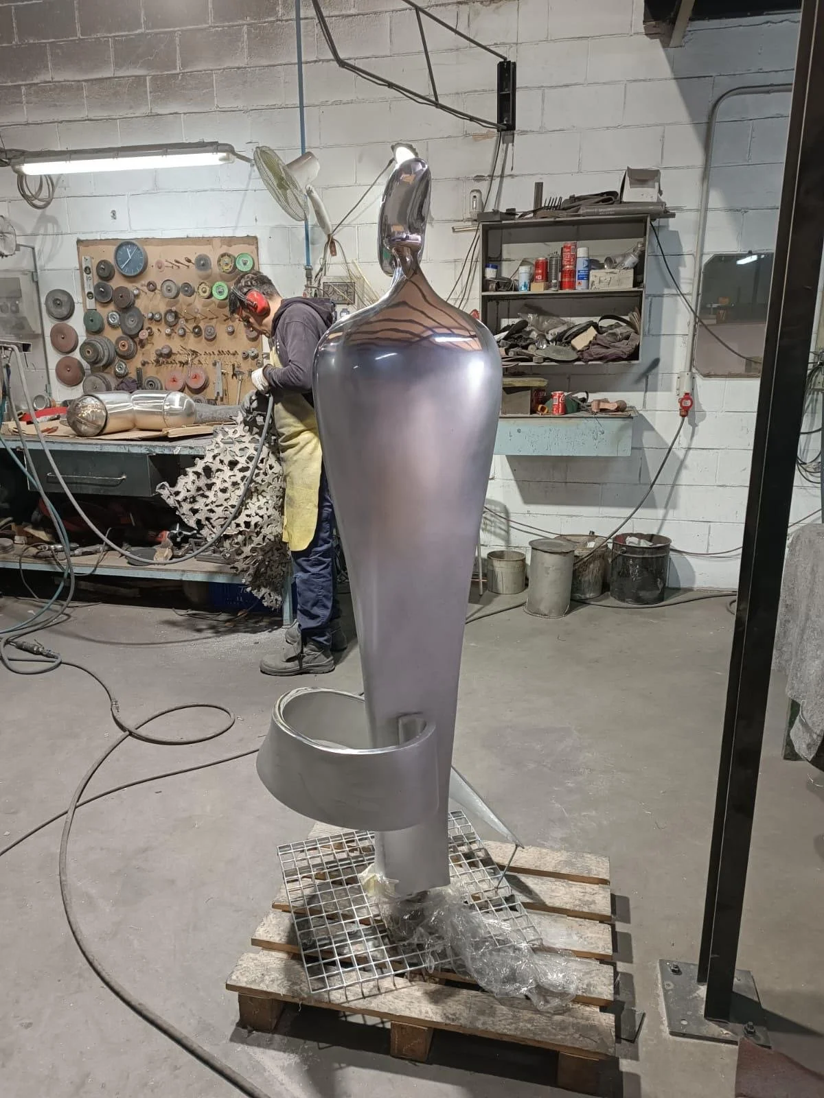 Ambrose | Fabricated Metal Sculpture Ireland | Irish Sculpture | Sandra Bell