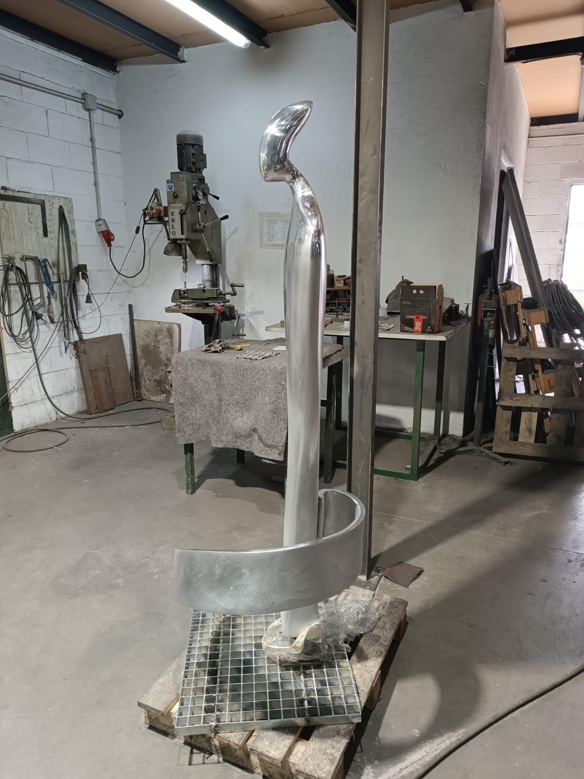 Ambrose | Fabricated Metal Sculpture Ireland | Irish Sculpture | Sandra Bell