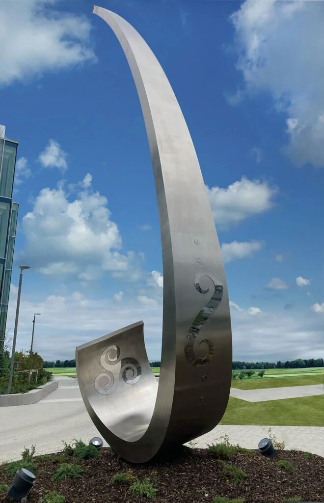Unity Cherrywood Business Park | Irish Sculpture | Fabricated Metal | Ireland Art | Sandra Bell