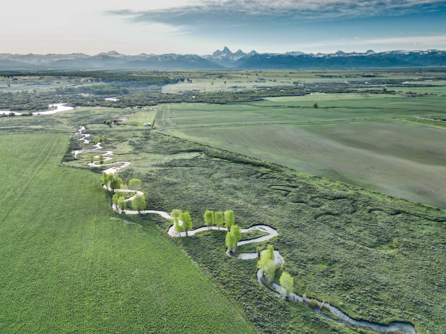 Ranch 16 Creekside — Teton views with creek frontage