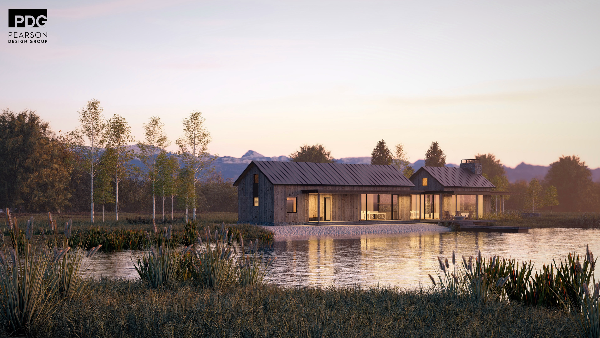 Eddyline River Camp Pond Sunset.png