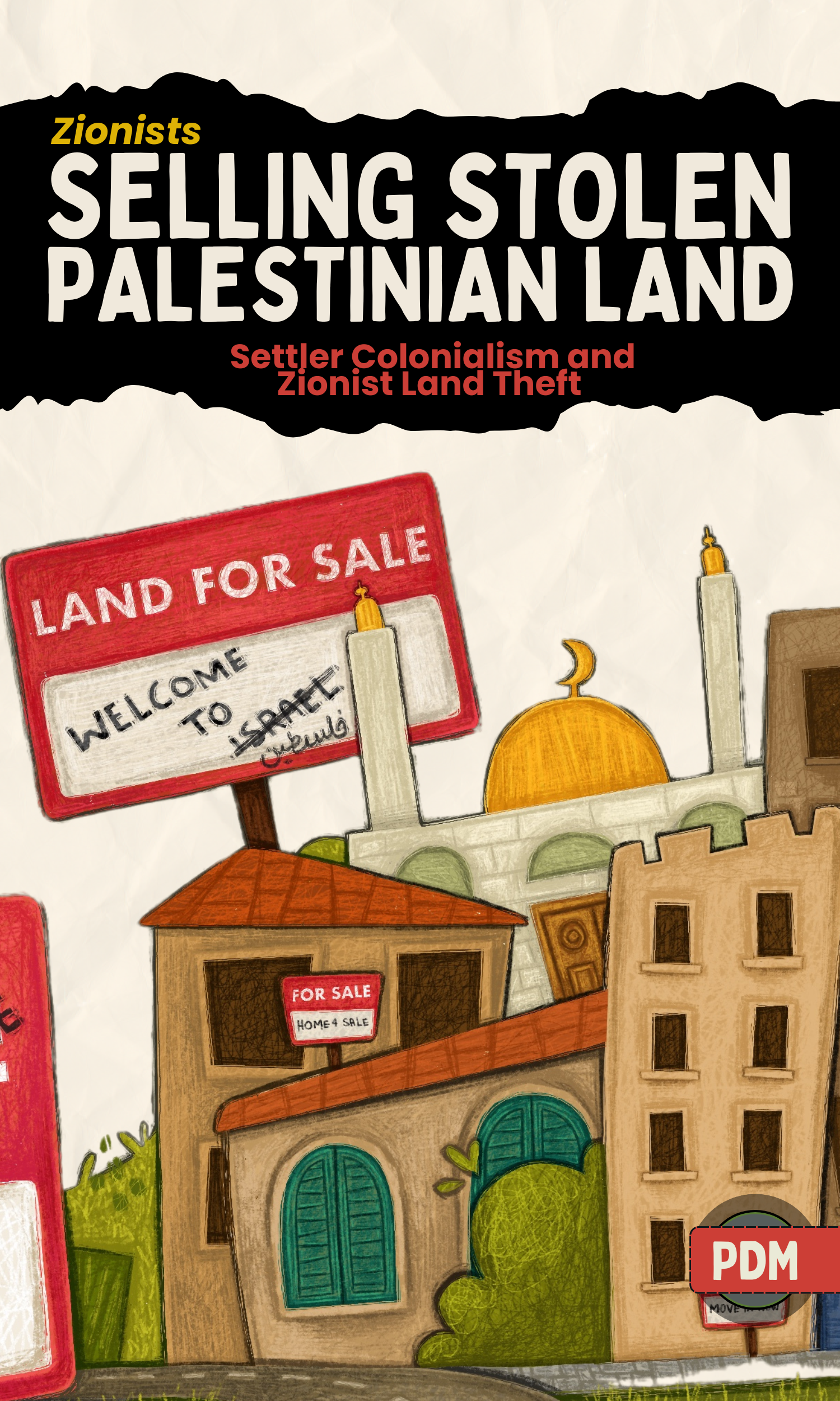 Zionists Illegally Selling Stolen Palestinian land