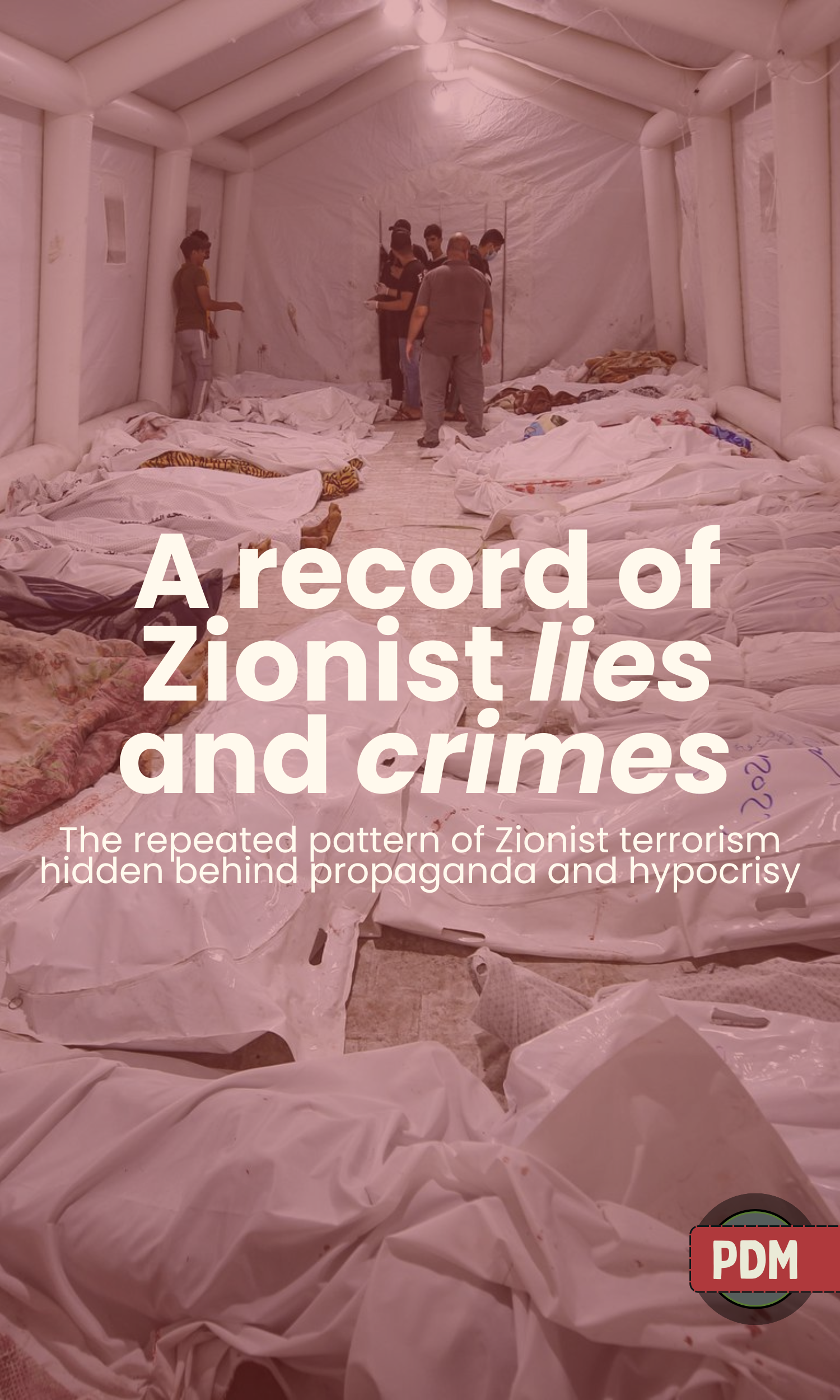 Zionist Lies and Crimes