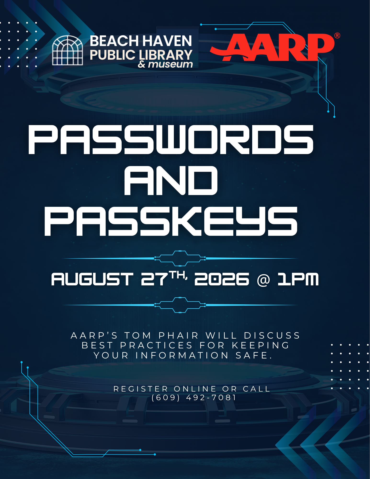 Passwords and Passkeys with AARP