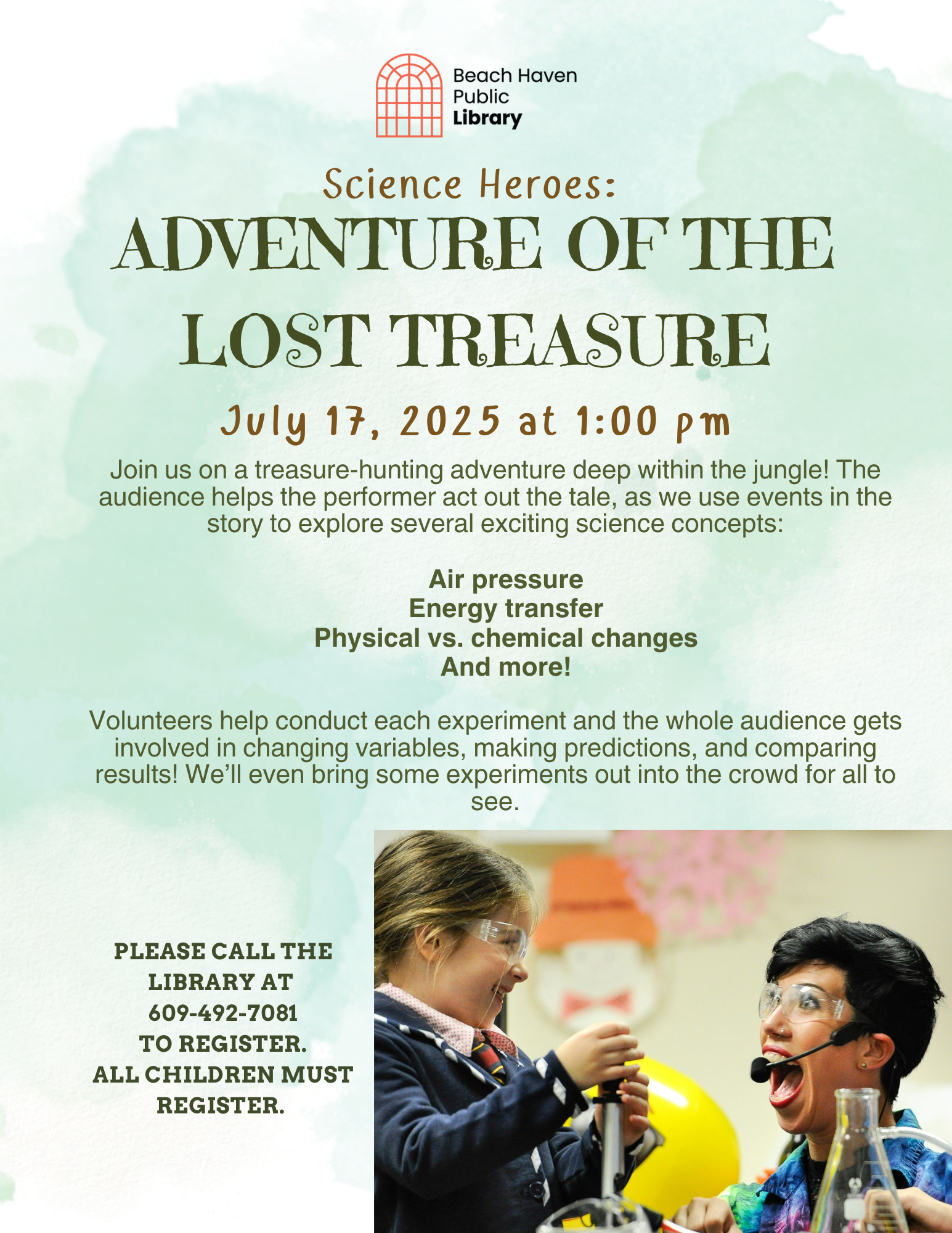 Science Heroes, "The Adventure of the Missing Color"