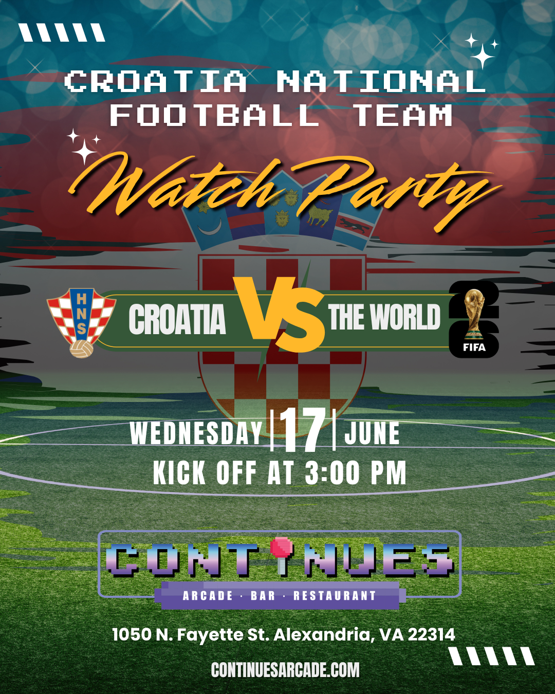 Croatia World Cup Watch Party