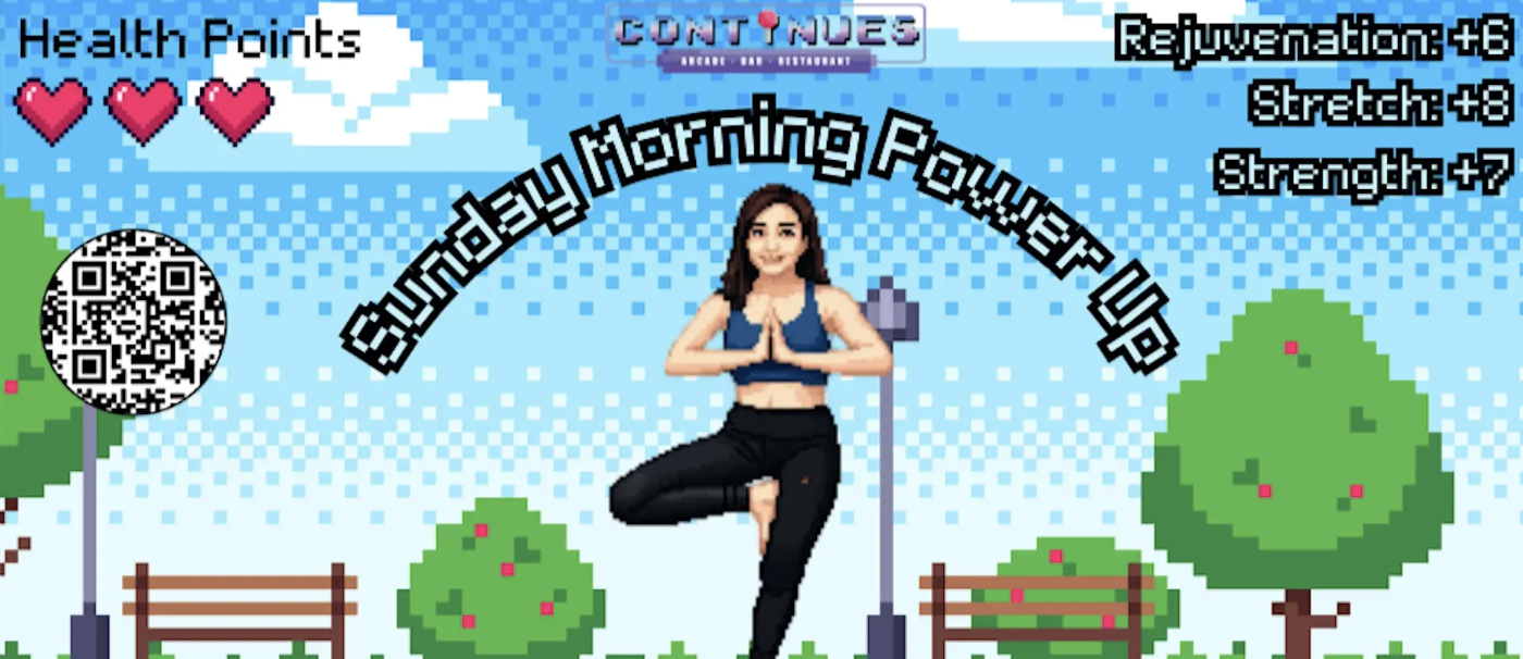 Geeks in Sneaks: Yoga on the Patio with Nicki Escudero