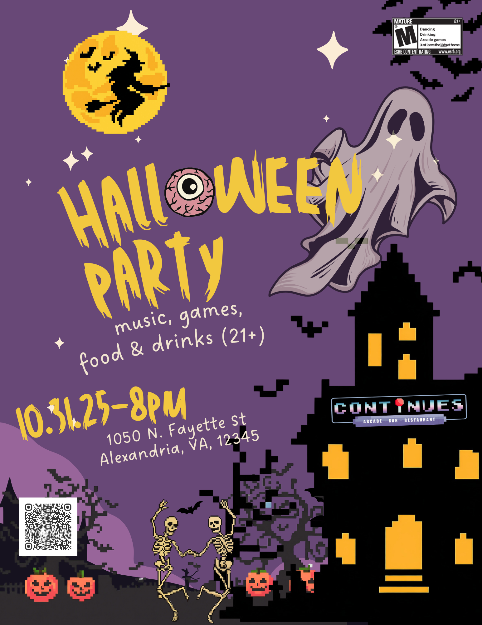 ADULTS ONLY HALLOWEEN PARTY!