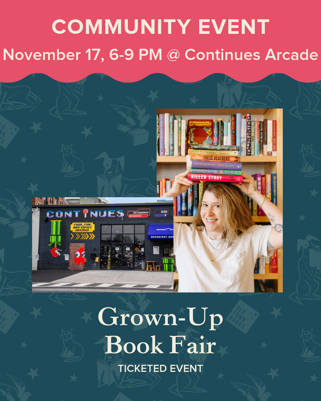 Grown Up Book Fair With Old Town Books