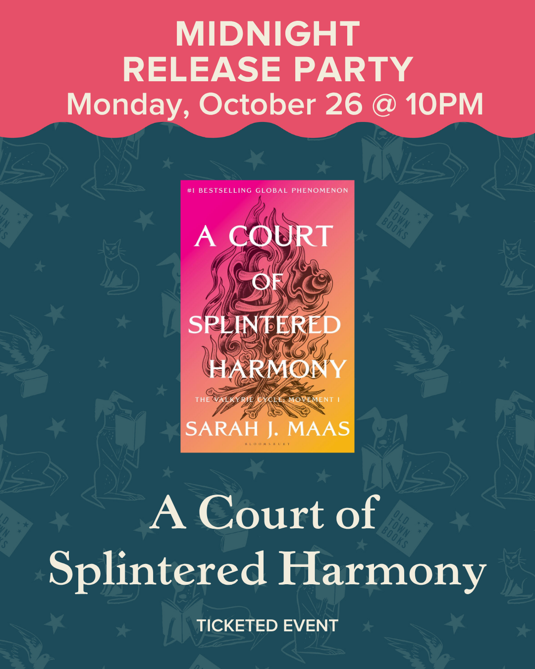 A Count of Splintered Harmony Midnight Release Party