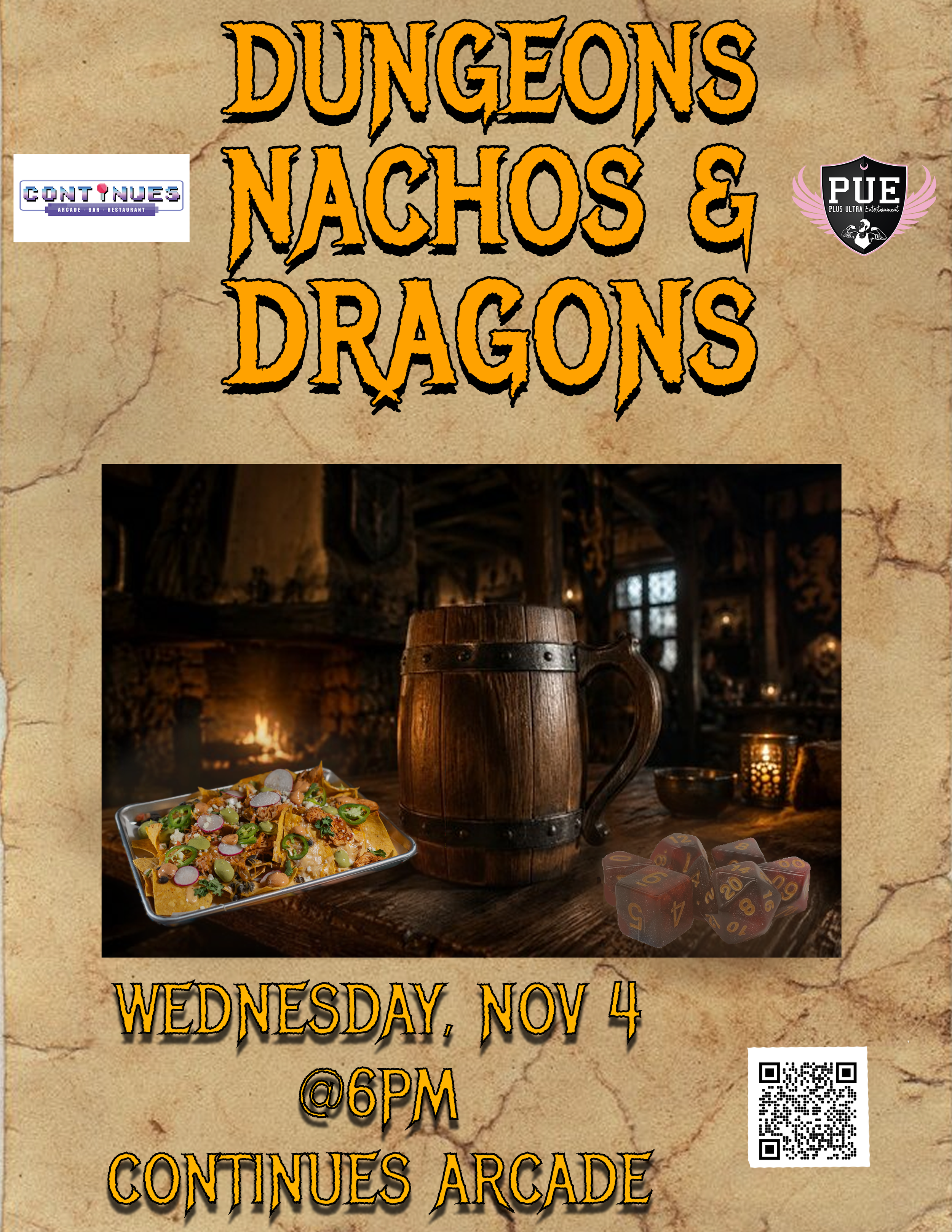 Dungeons, Nachos and Dragons !