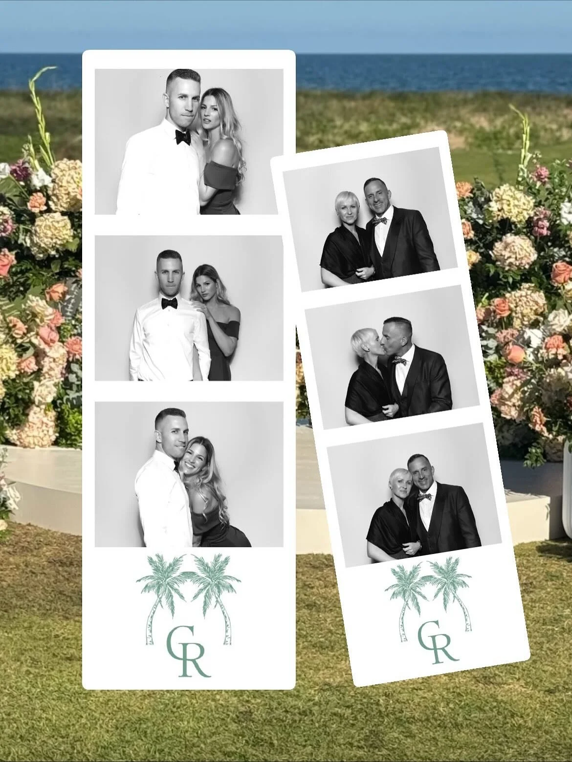 Courtney and Ryan 💍 B/W glam for the win

Vendor team

Venue | @hammockdunesclub_weddings 
Planner | @uncorkedoccasions 
Designer | @chalkshopstudio 
Photo + Video | @kathythomasphoto 
Florist | @feather_and_bloom 
Bakery | @livsweetlee 
Rentals | @