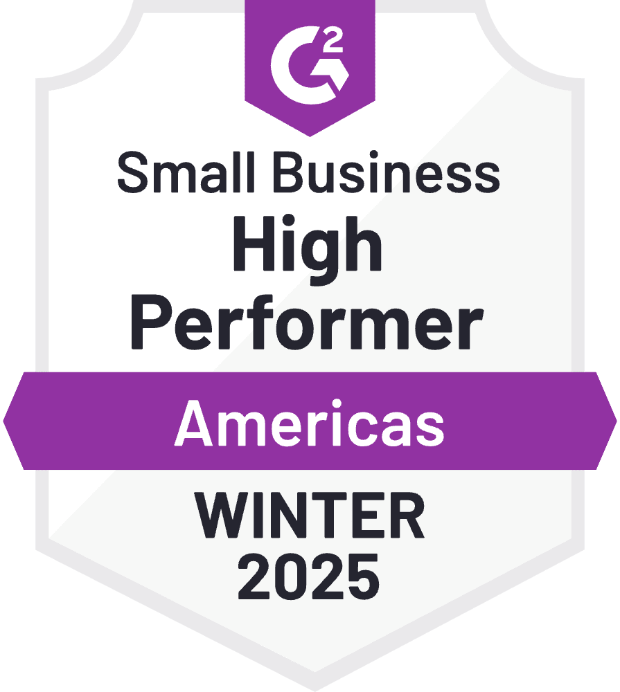 G2 High Performer Winter 2025 award for virtual office and video conferencing  software