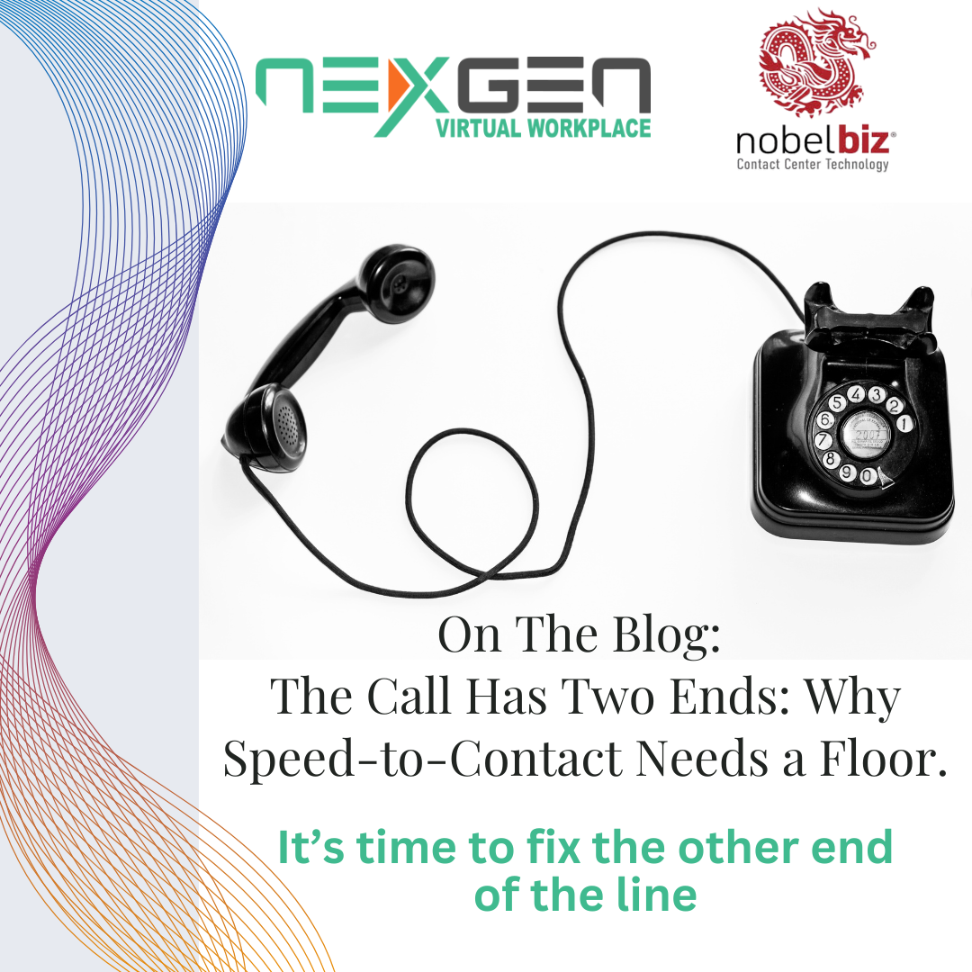 The Call Has Two Ends: Why Speed-to-Contact Needs a Floor