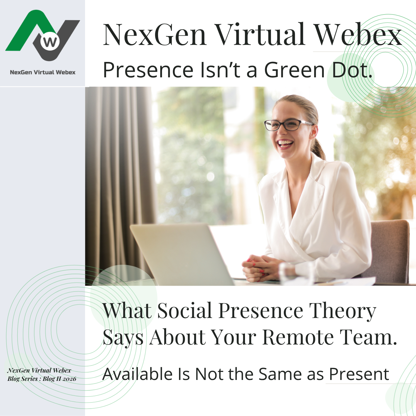 Presence Isn’t a Green Dot. What Social Presence Theory Says About Your Remote Team.