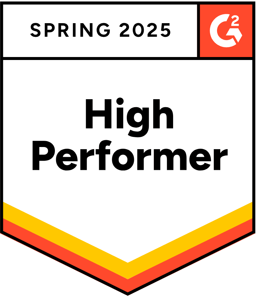 G2 High Performer award for video conferencing and virtual office software.