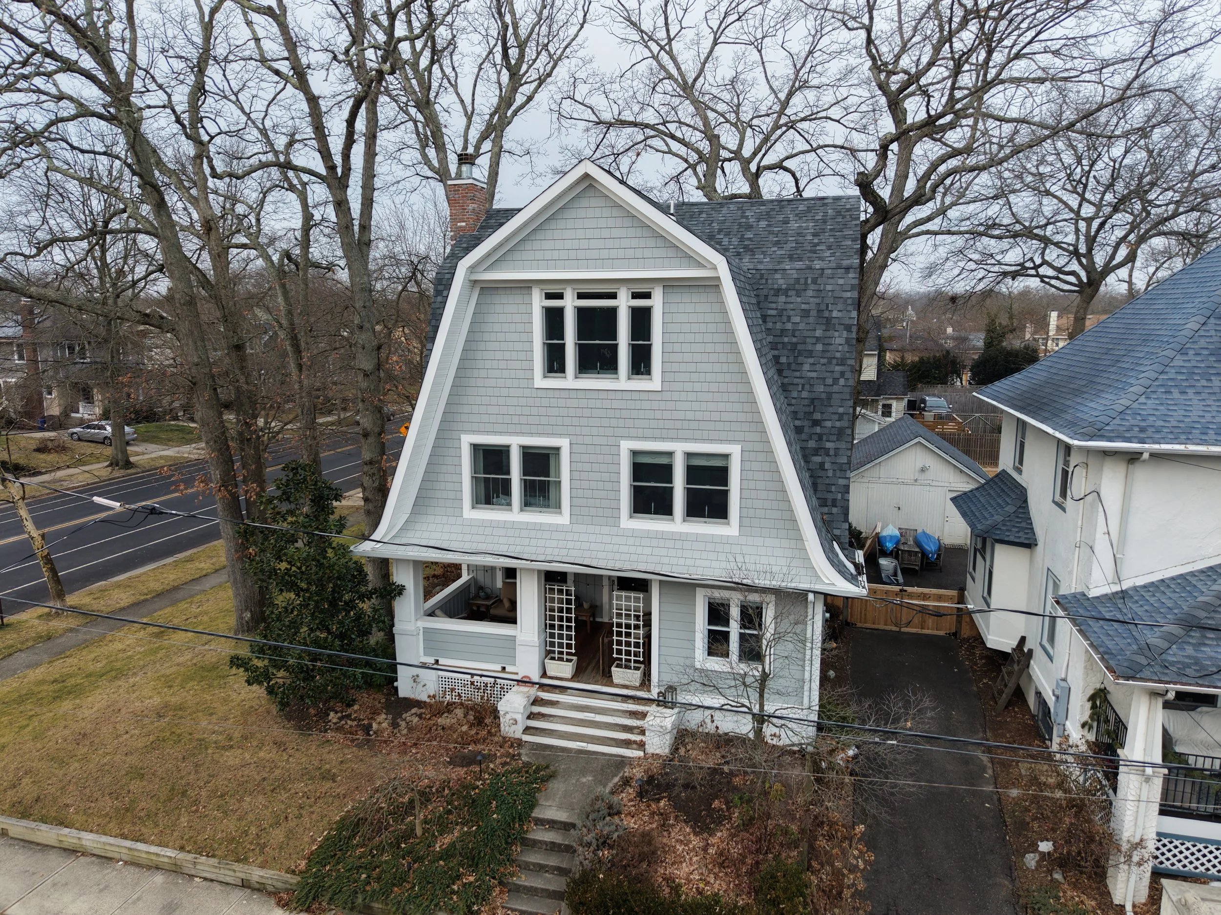 Completed Jersey Shore custom home built by KBR Builders