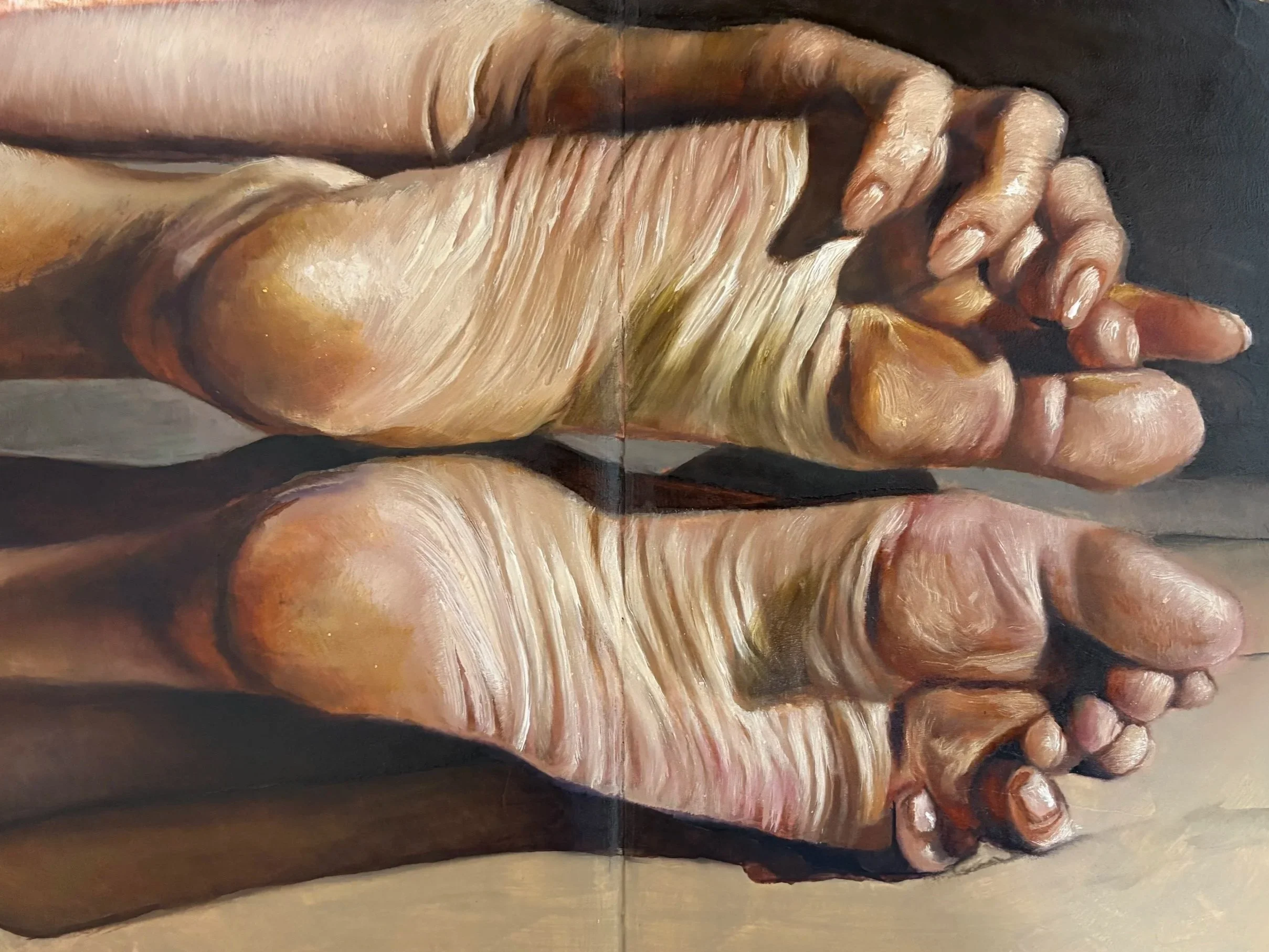 …oil on paper, 9.5” x 13.25”), 2025