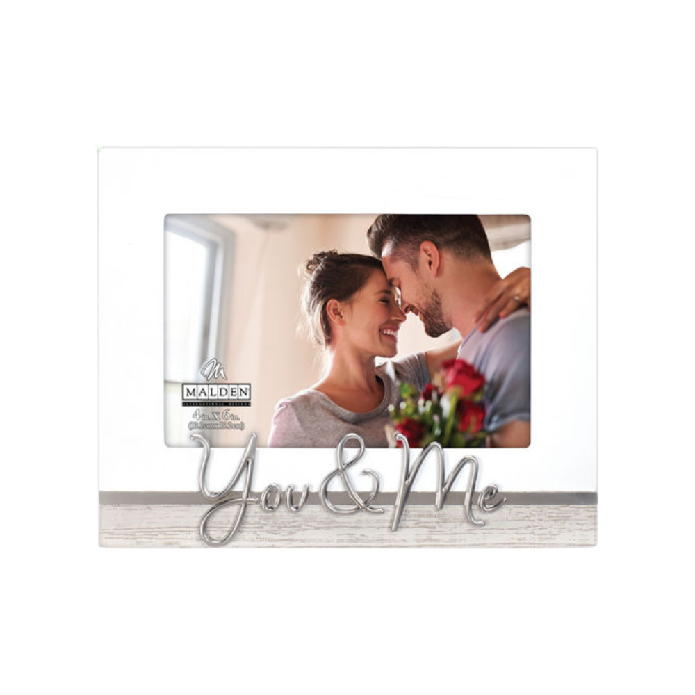 4x6 You & Me Metal Inlay