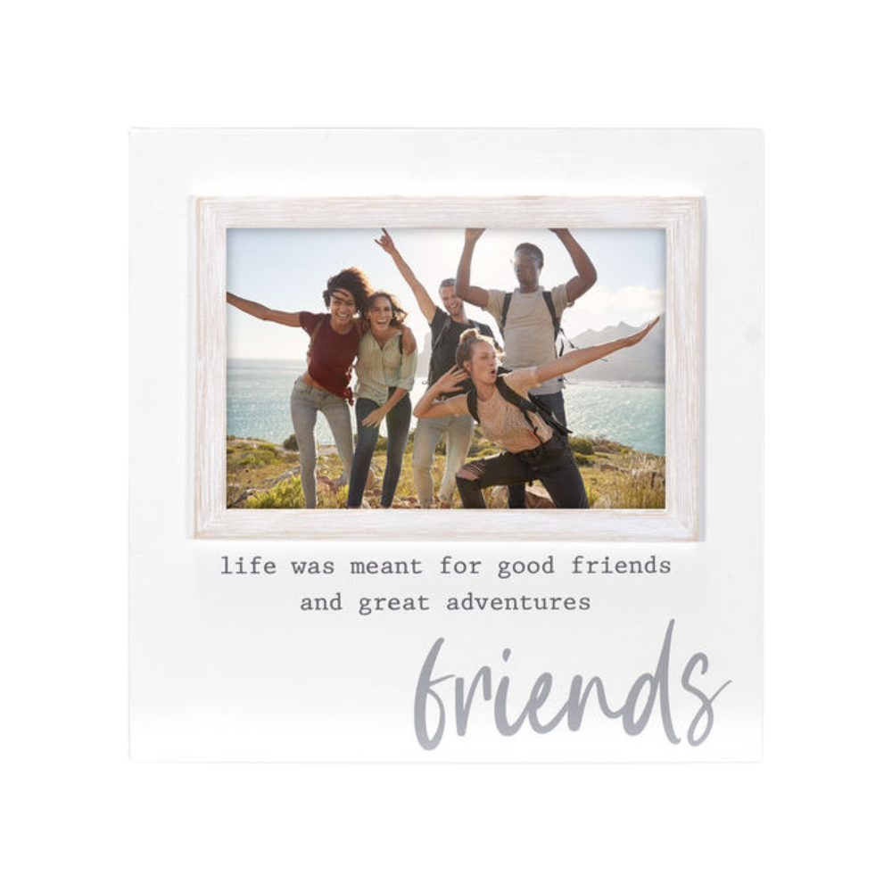 4x6 Friends Rustic Scripts