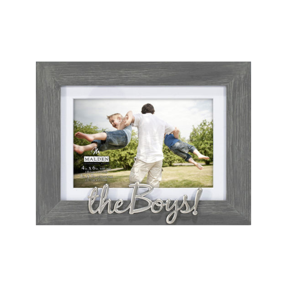 4x6/5x7 The Boys w/Mat