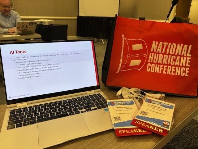 TRI’s CEO and Chief Security Officer Speak at National Hurricane Conference