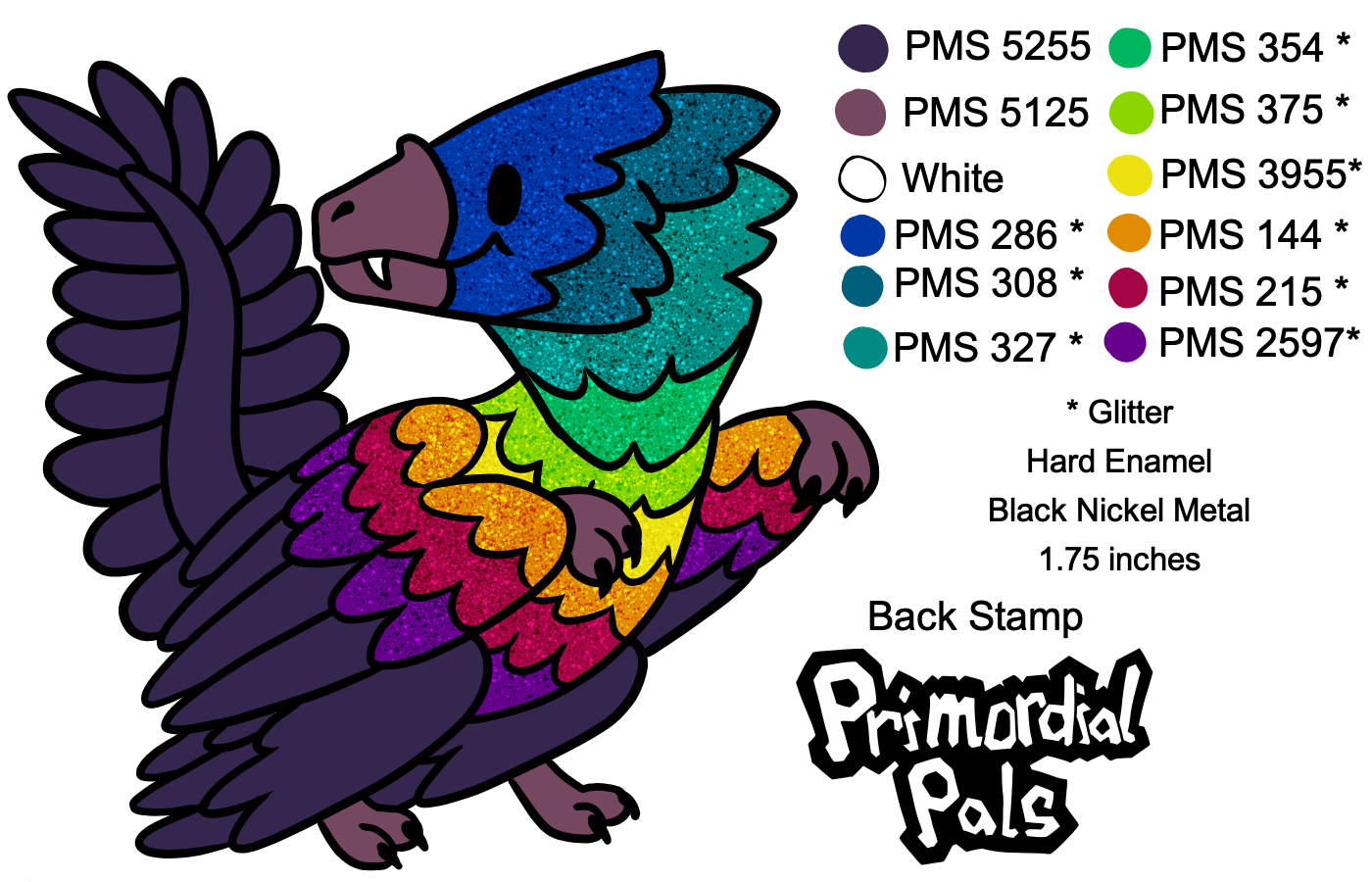 Caihong Enamel Pin Factory Mockup