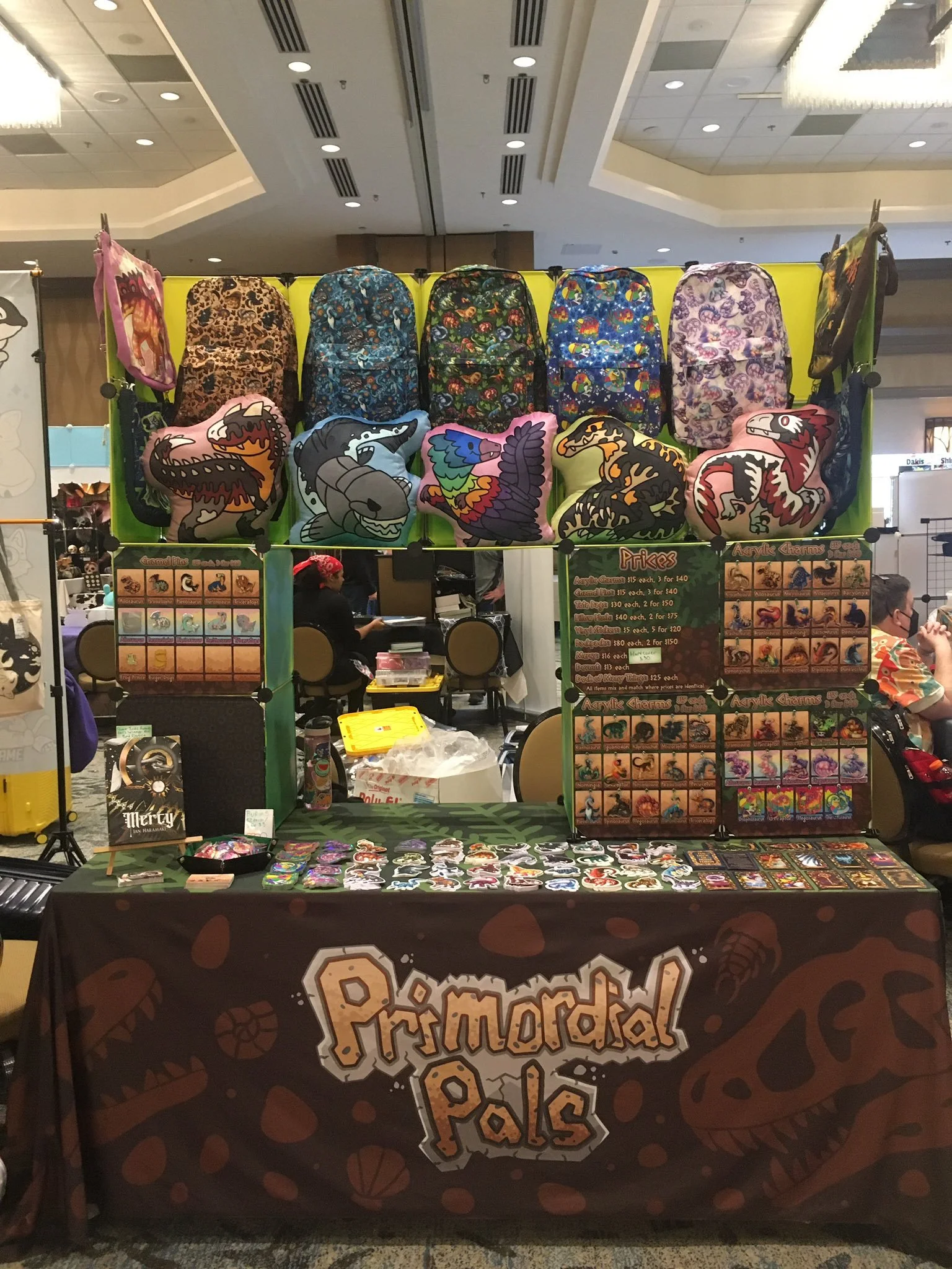 Table Setup (Texas Furry Fiesta 2024)