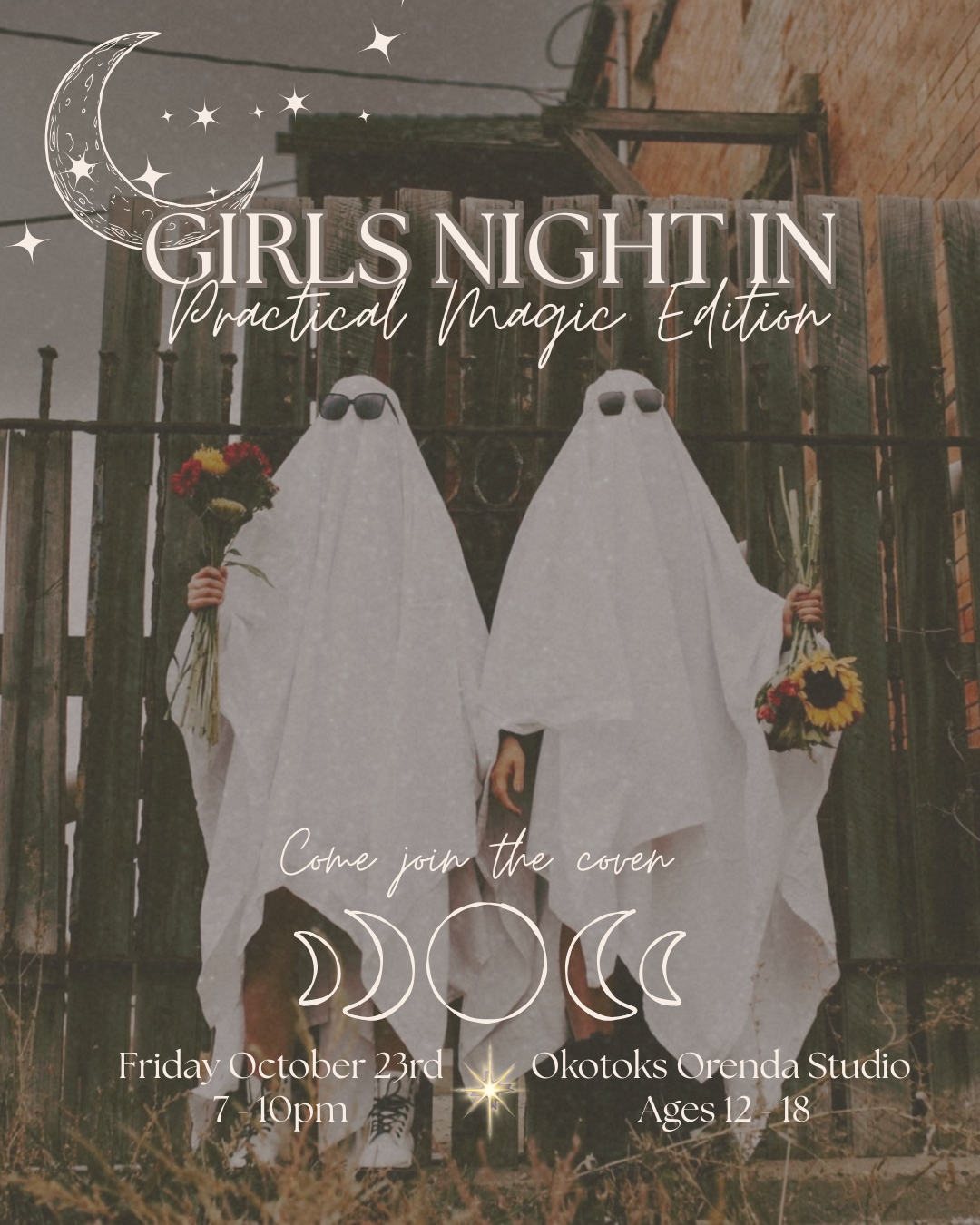 ORENDA &nbsp;HER: &nbsp;GIRLS &nbsp;NIGHT &nbsp;IN 🕯️ Friday October 23rd 7-10 pm Girls ages 12-18