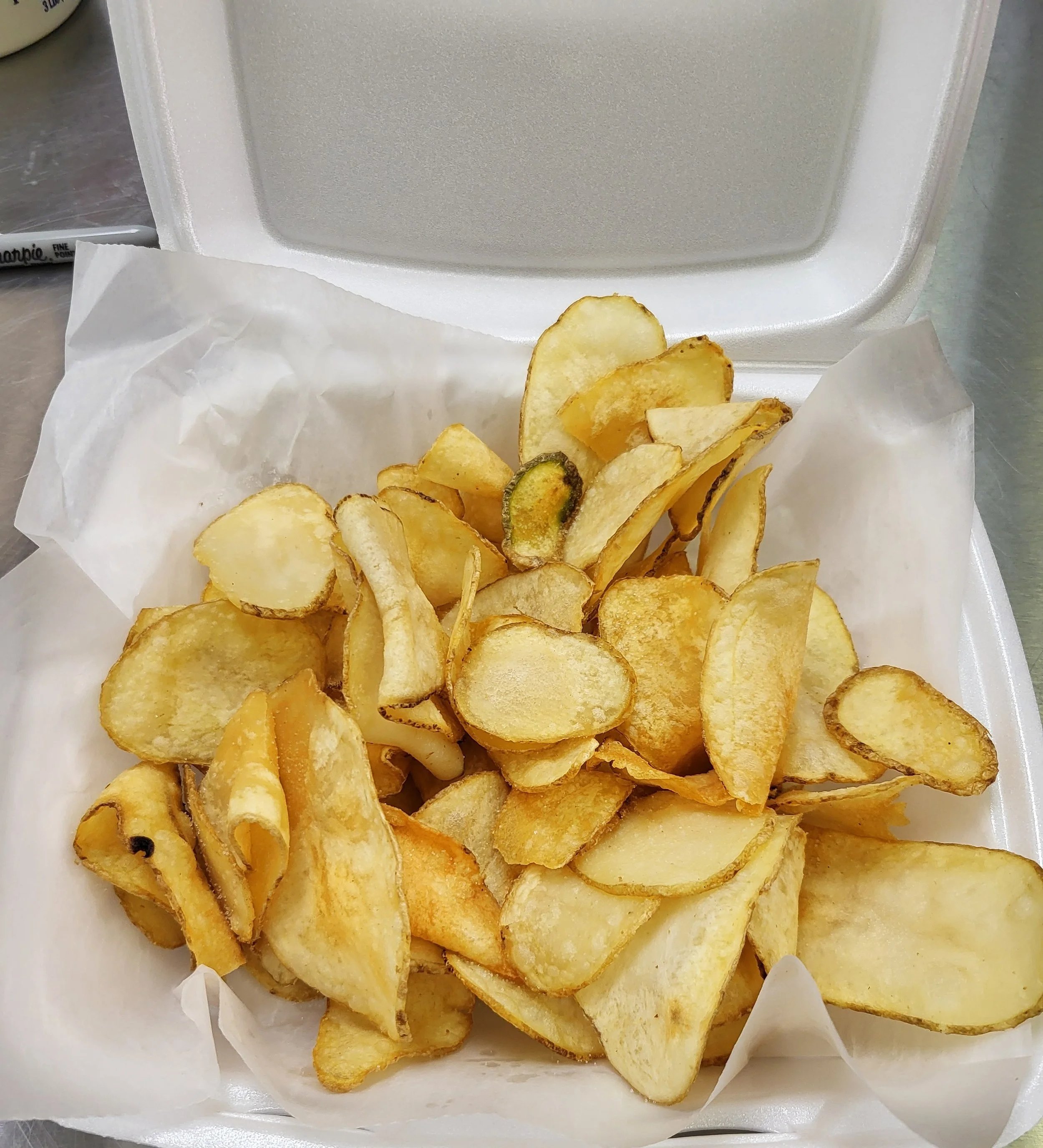 House made Crispy Potato Chips