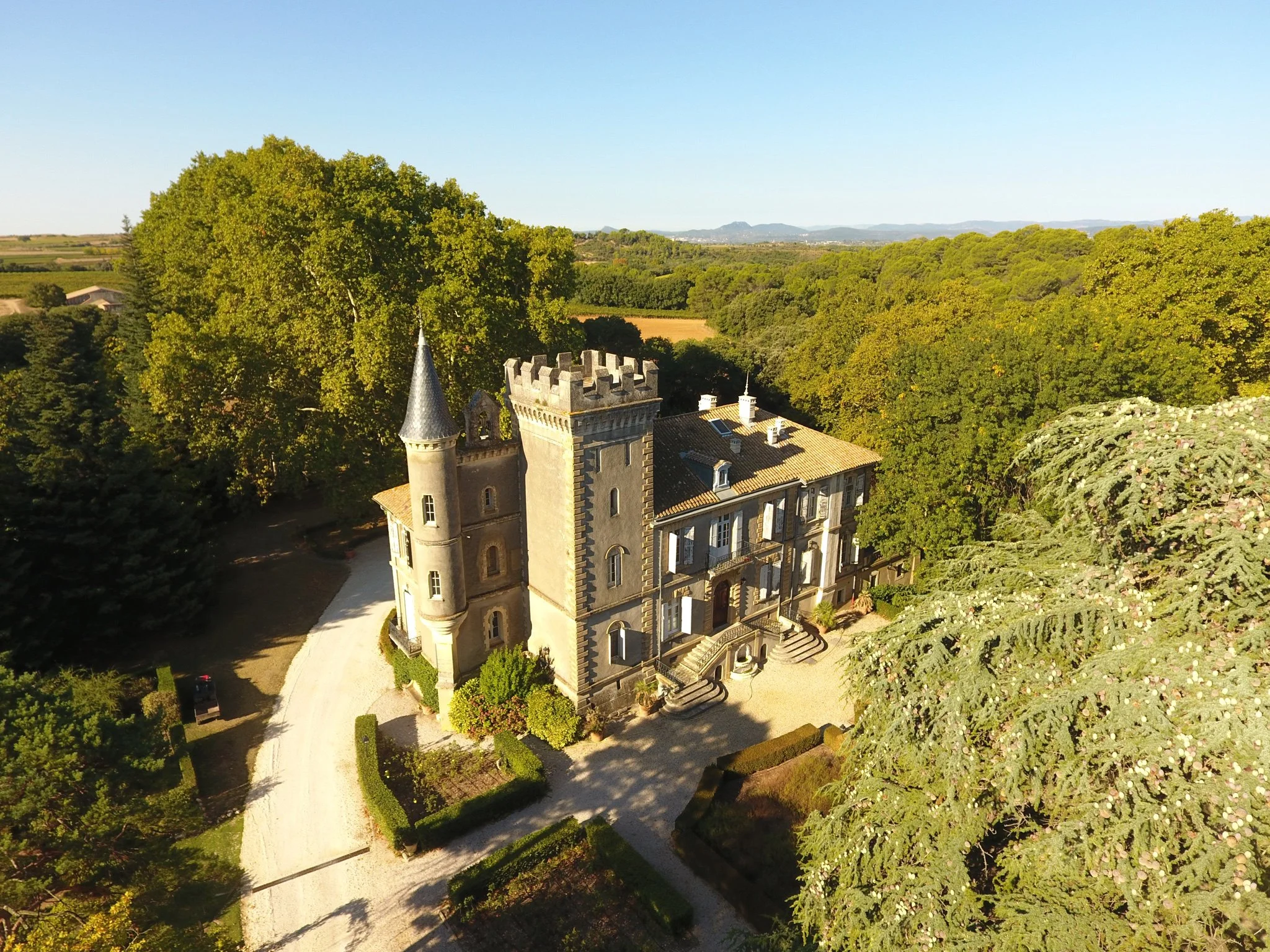 Château dans l'Hérault