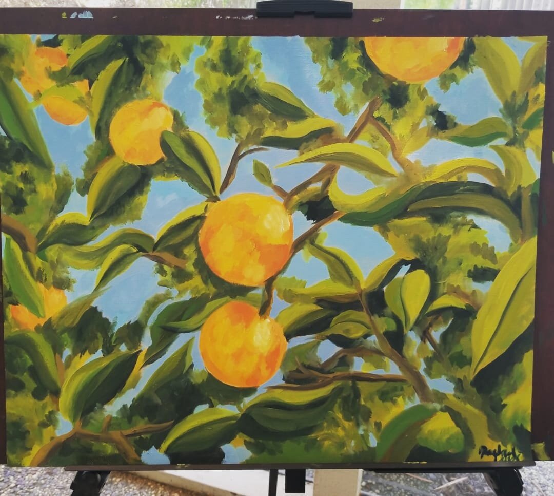 Finished my warm up oil painting :) it's a lemonee summer time 

#oilpaintingwarmup #oil #oilpaint #oilpainting #painting #lemons #summertime #lemonade #lemontree #leaves #paintingtrees #sketch #drawing #oilstilllife #oiloncanvas