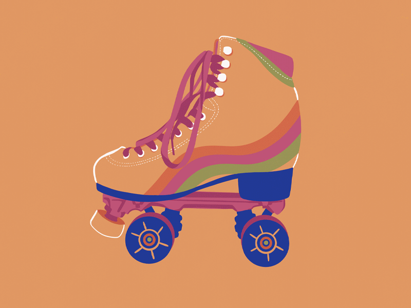 Skate Animation | Illustrator | Procreate | 2023