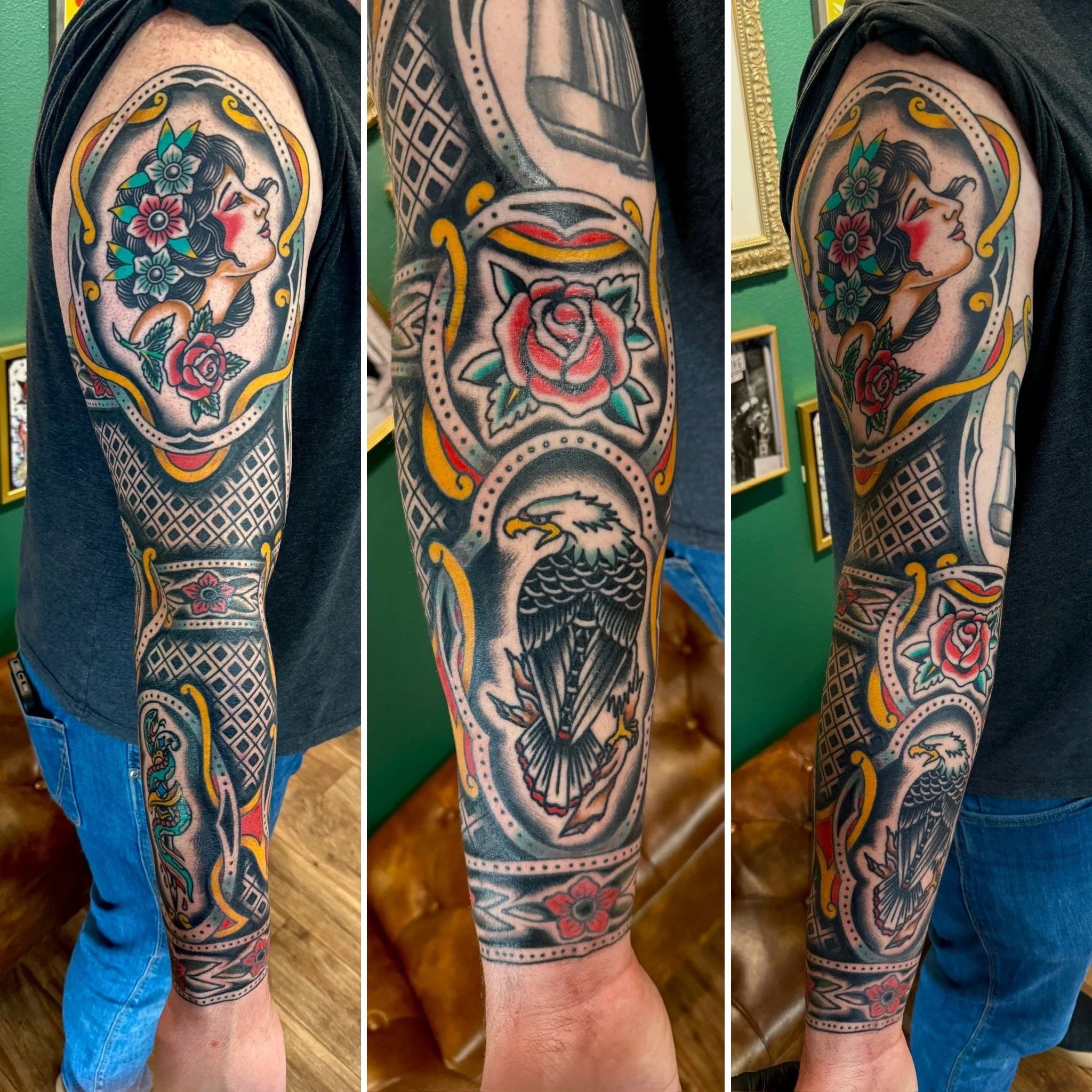 American traditional tattoo, Colorado Springs 