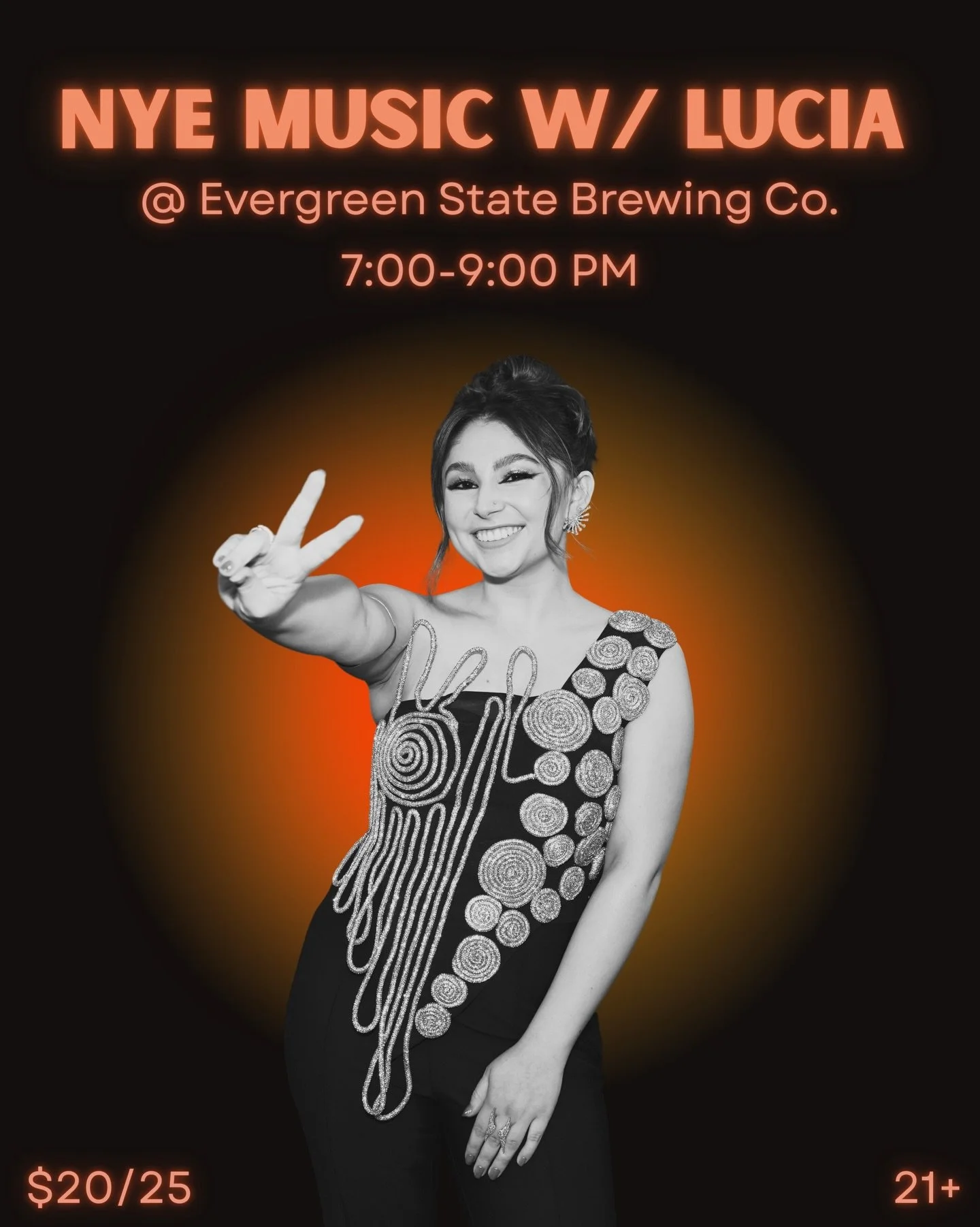 Ayooo!! I&rsquo;m happy to spend the last day of the year doing what I love most! I&rsquo;ll be playing on NYE at @esbrewing in Tacoma from 7-9 PM, which I think is PERFECT because you can start the night out with some music and celebrate afterwards 