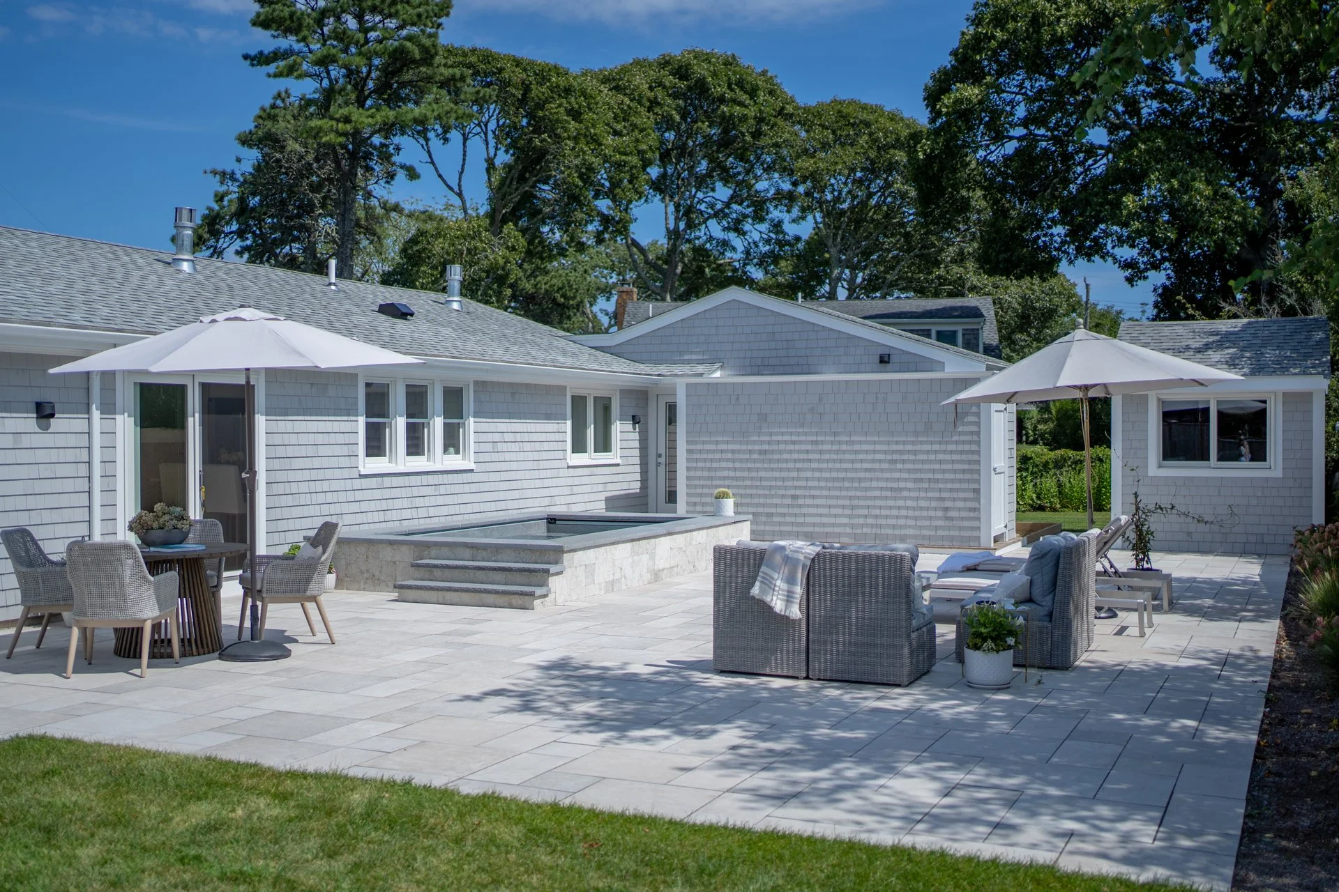 [raised][small-spaces]HEATED PLUNGE POOL FOR YEAR-ROUND OUTDOOR LIVING IN CHATHAM, MA
