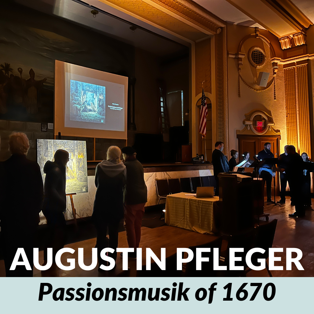 Augustin Pfleger, Passionsmusik of 1670