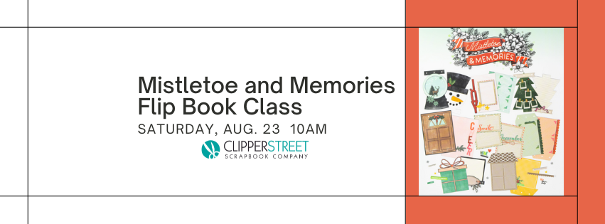 Mistletoe Memories Flip Book $55+tax