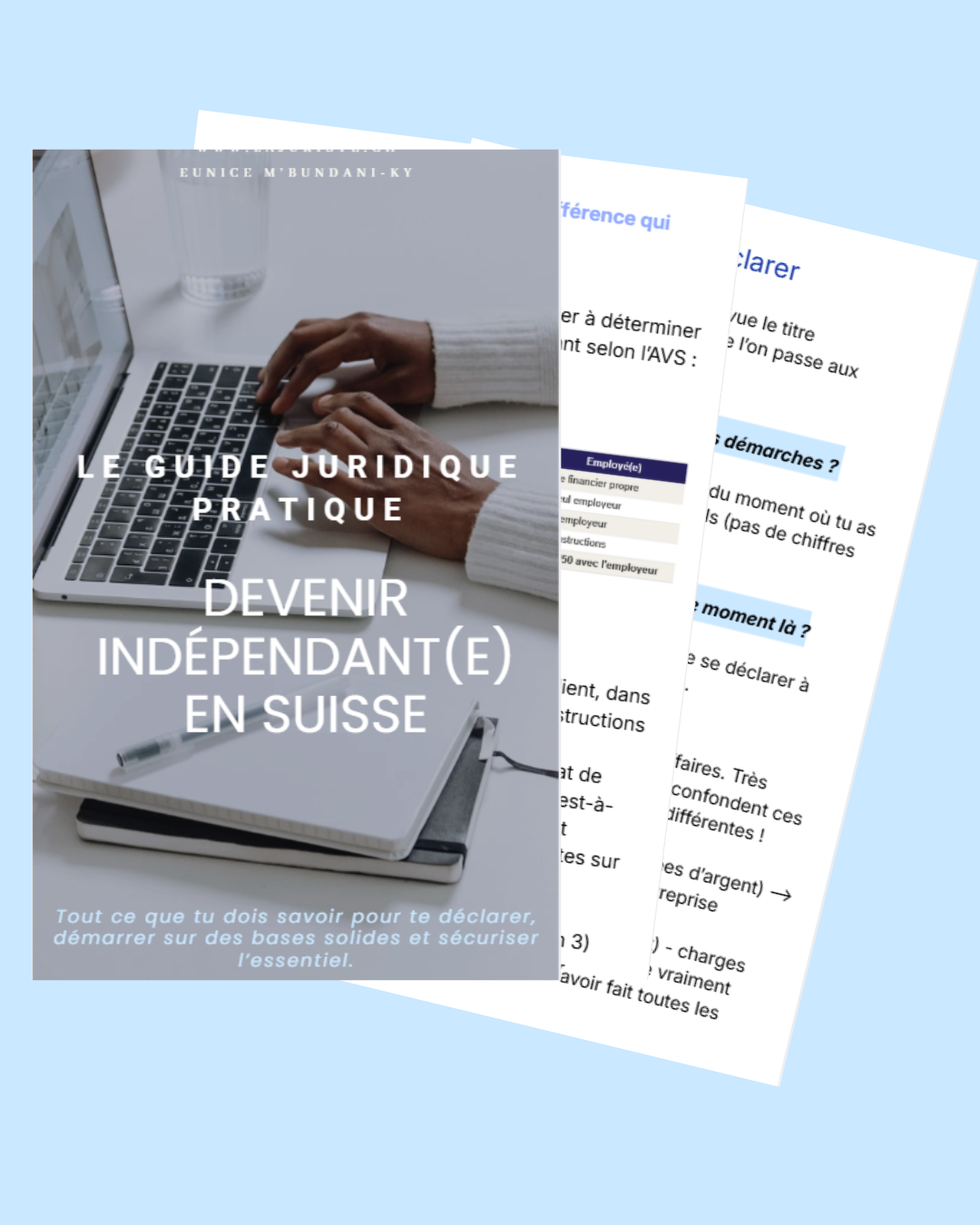 guide juridique pour devenir indépendant en Suisse